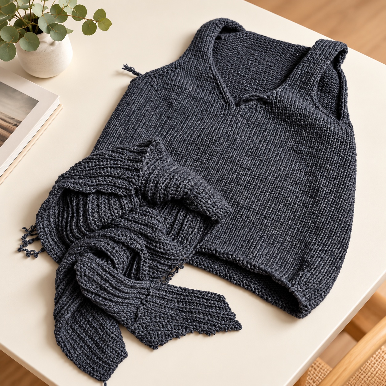 🧶 조끼뜨기 ver.2