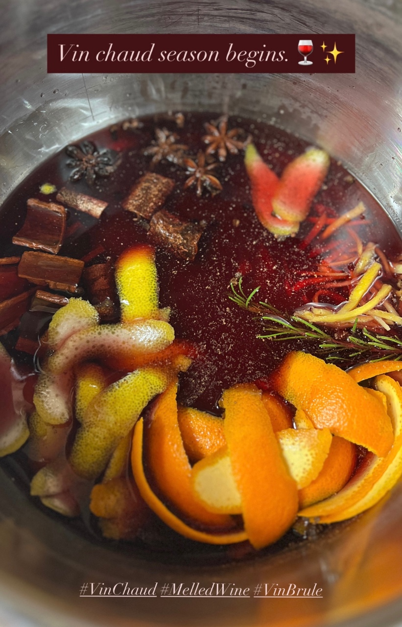 Vin chaud season begins 🍷✨