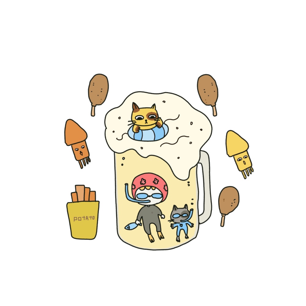 여름밤 🍺 🍻 