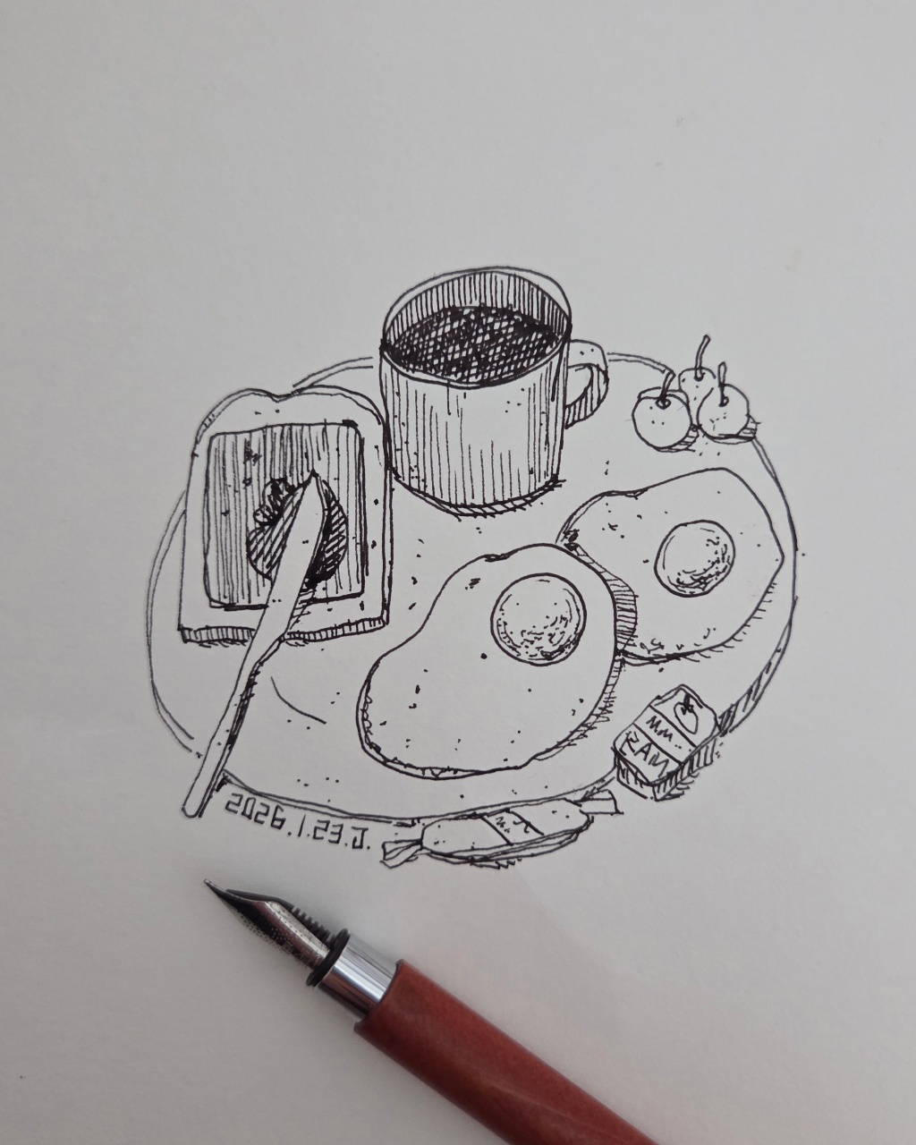 아침 준비 ✍️