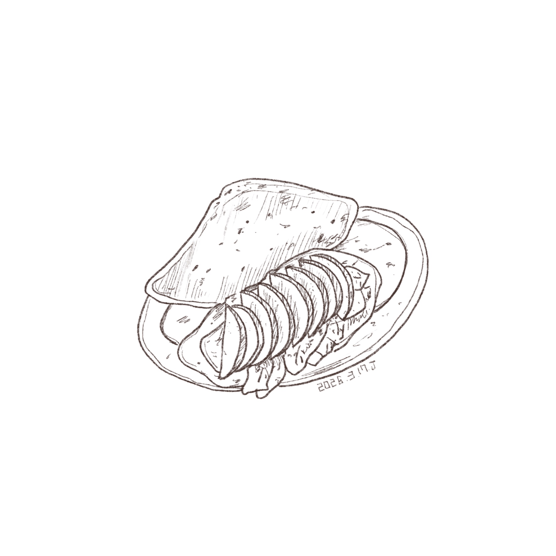 🥪 루꼴라 사과 샌드위치