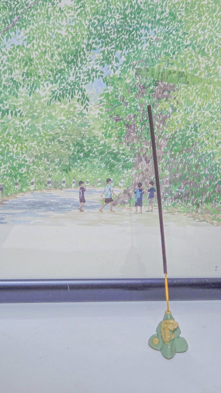 🌳 비온 후 숲