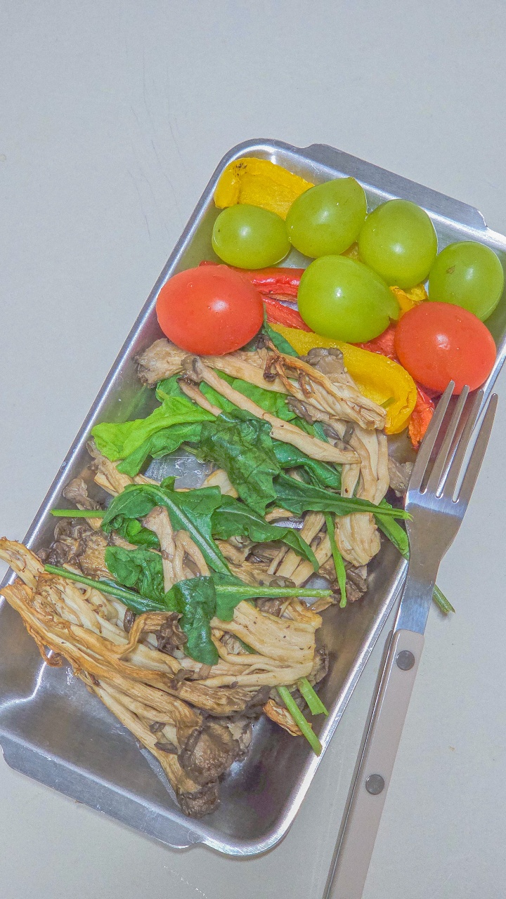 🍄 루꼴라 버섯 구이 