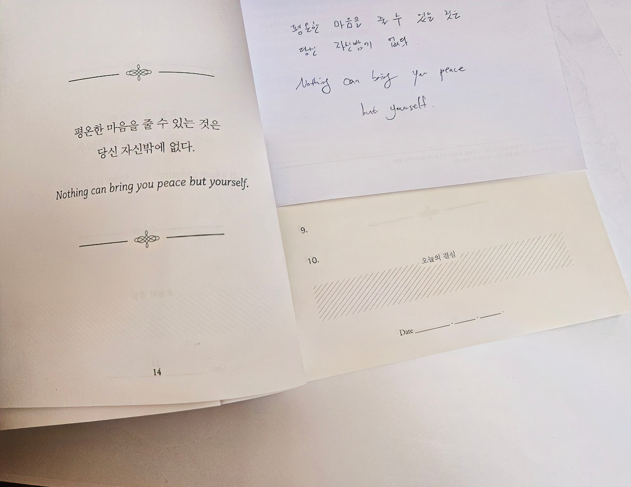 오늘의 필사 2일차