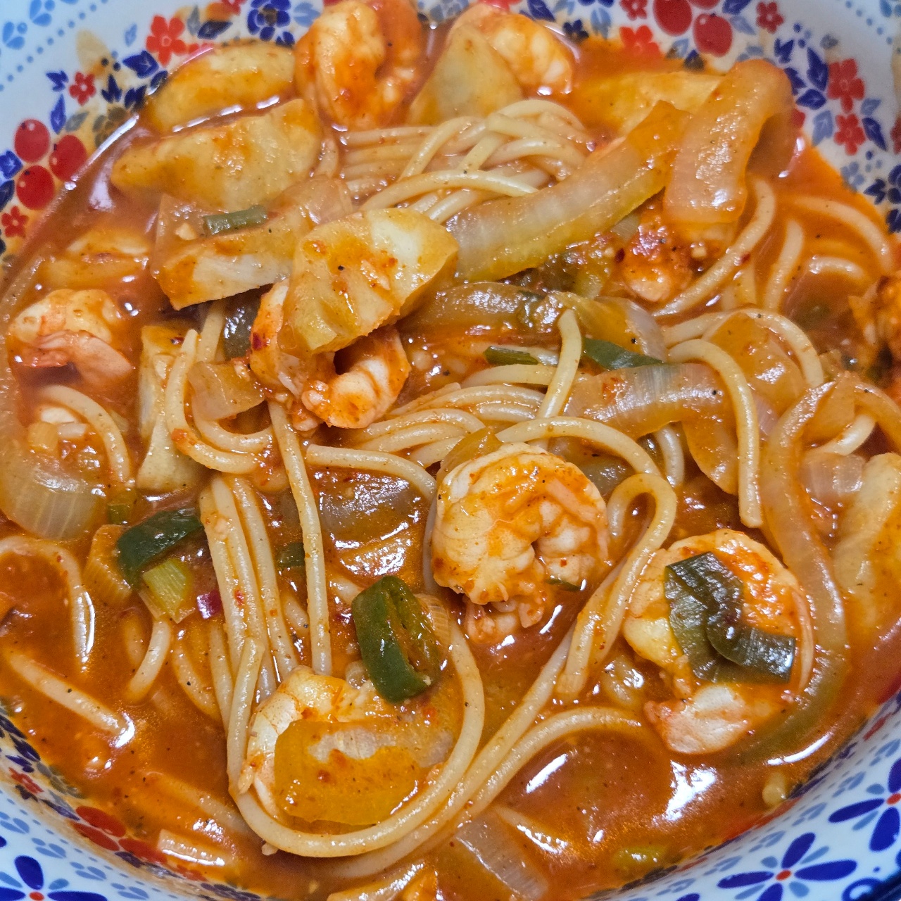 매콤해장파스타🌶🍝