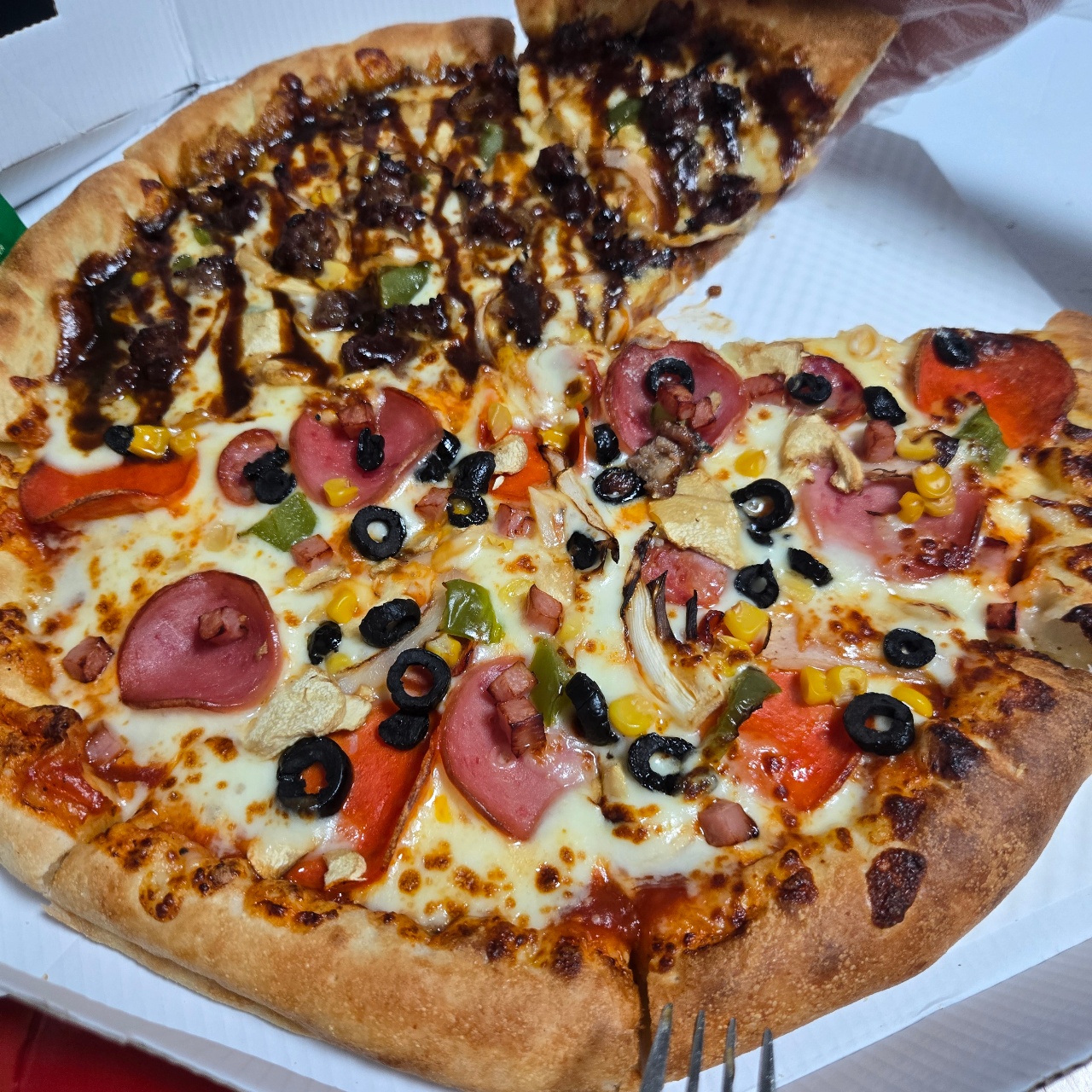 오늘의 저녁은 피자 🍕 