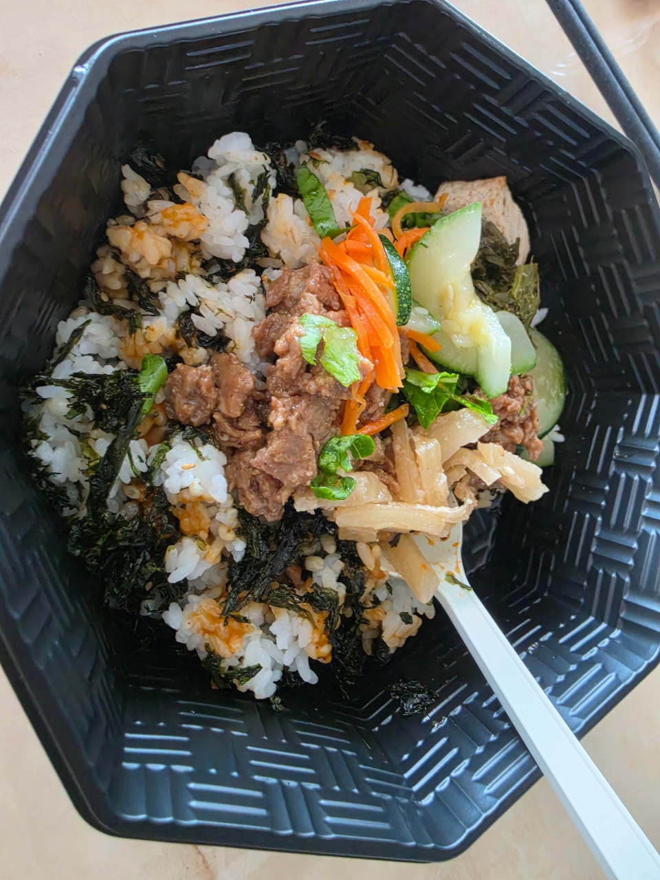 강된장 비빔밥 