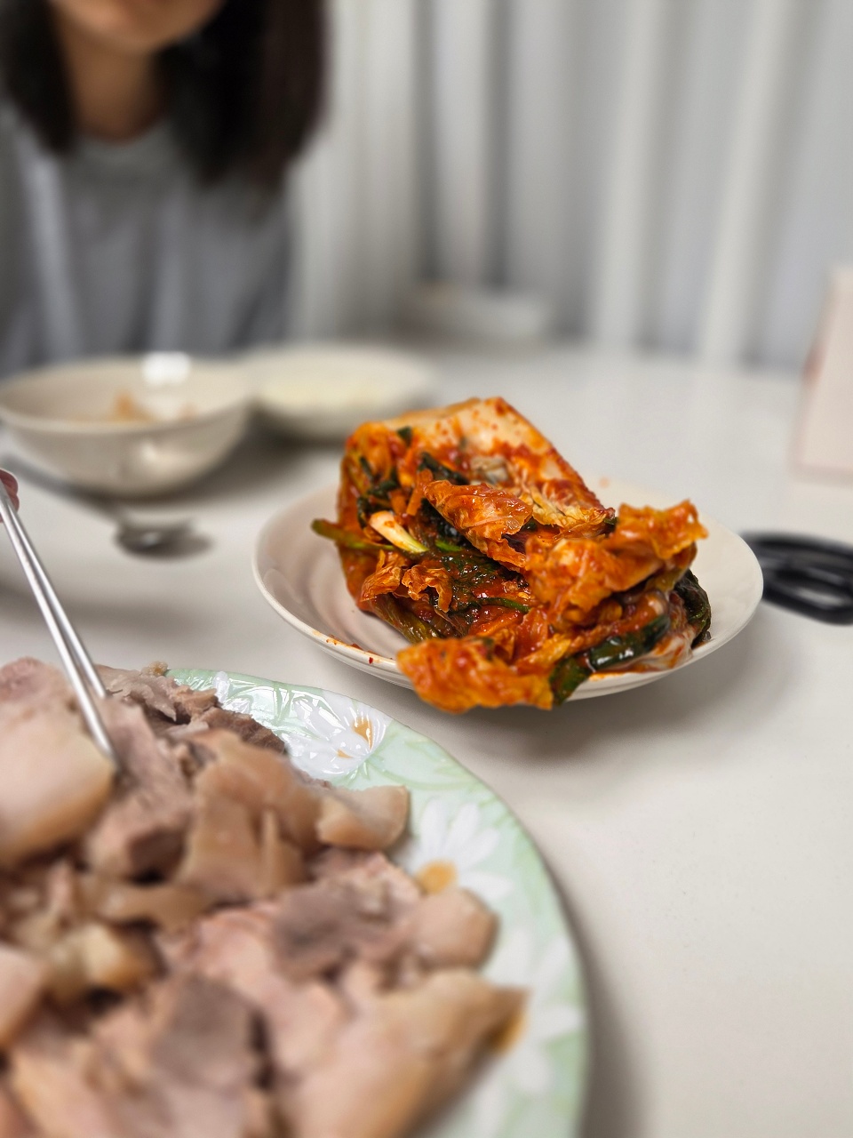 첫 김장 완성