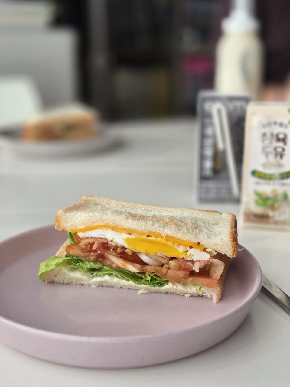 치이익- 베이컨 굽는 소리로 시작하는 방학 아침 🥓🏠