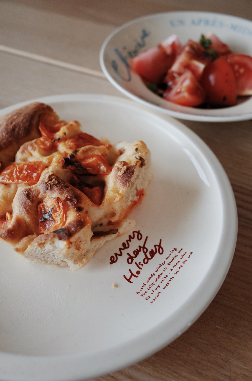 완숙 토마토의 아침